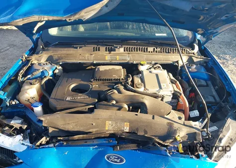 2019 Ford Fusion Hybrid Titanium из США, поврежденный, VIN 3FA6P0RU6KR119370